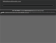 Tablet Screenshot of littlebitsmultimedia.com